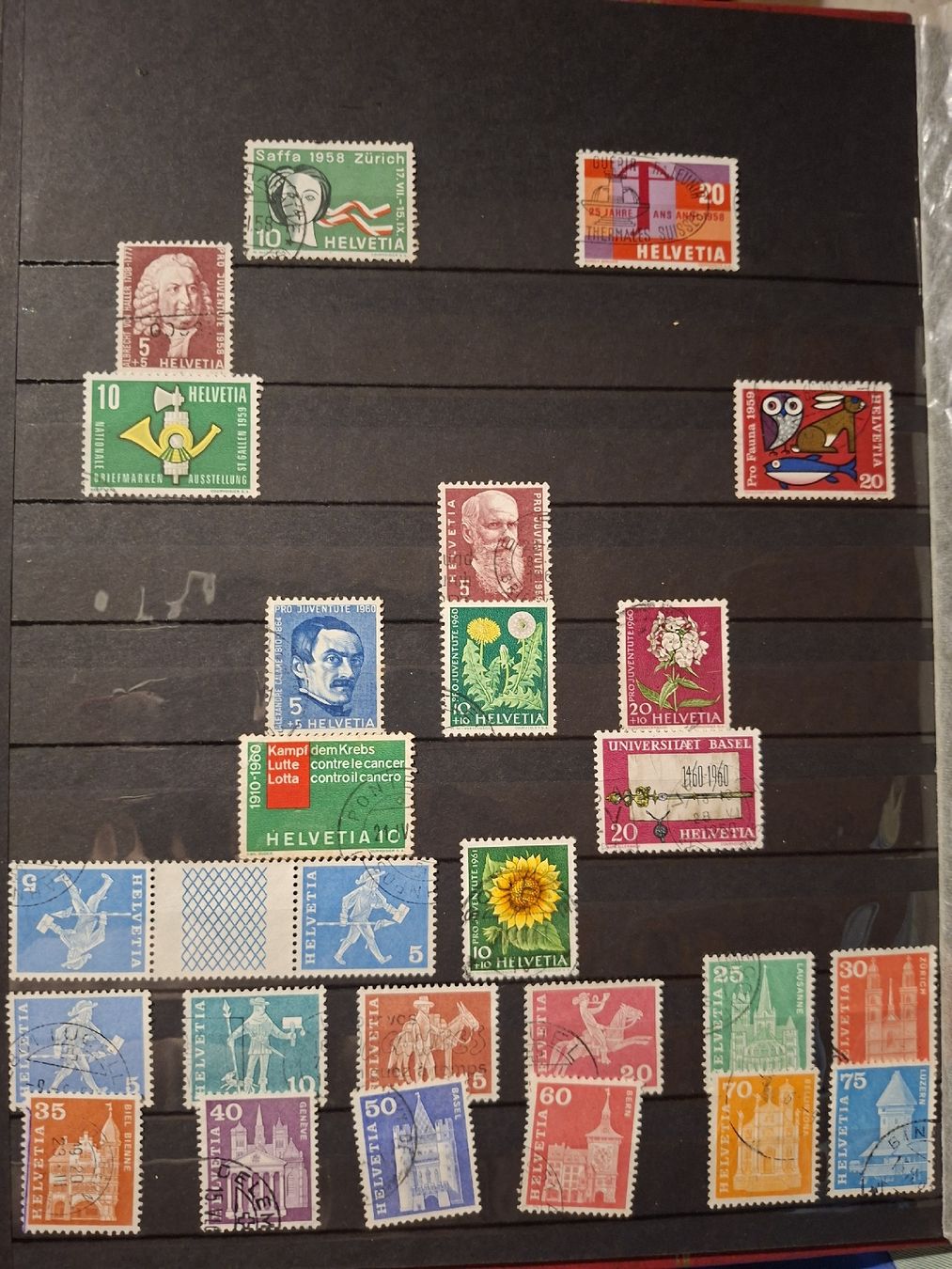 Tutti i francobolli: Sammlung Werbemarken Schweiz  – Usato da Balgach venduto da SIMEON27 4