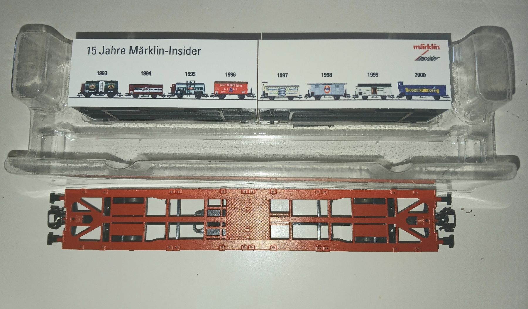 Märklin Modellini di ferrovie: Märklin H0, Wagon spécial "15 ans Insider" DB "Comme neuf " – Nuovo (secondo la descrizione) da Moutier venduto da 2CC2.3402 8