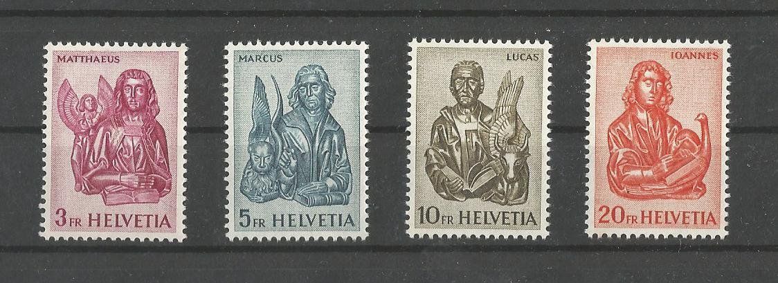 Tutti i francobolli: 381-384 Evangelisten Postfrisch – Nuovo (secondo la descrizione) da Hinwil venduto da Rado56