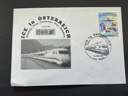 ICE Österreich 1998 Brief gest. (E1524)