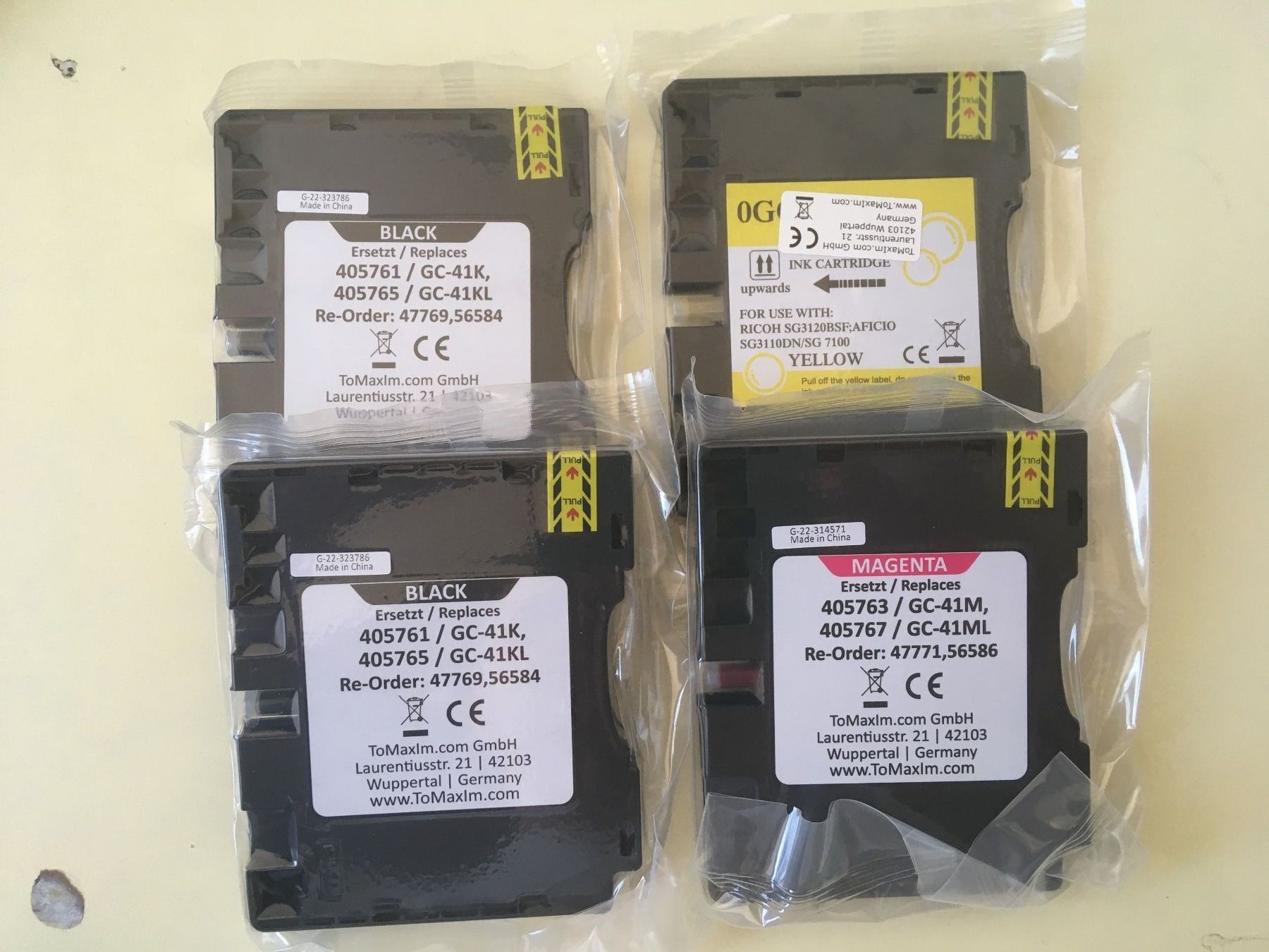 Ricoh Druckerpatronen & Toner: Tintenpatronen zu Ricoh-Drucker – Neu und originalverpackt aus Rüti ZH von Ochello