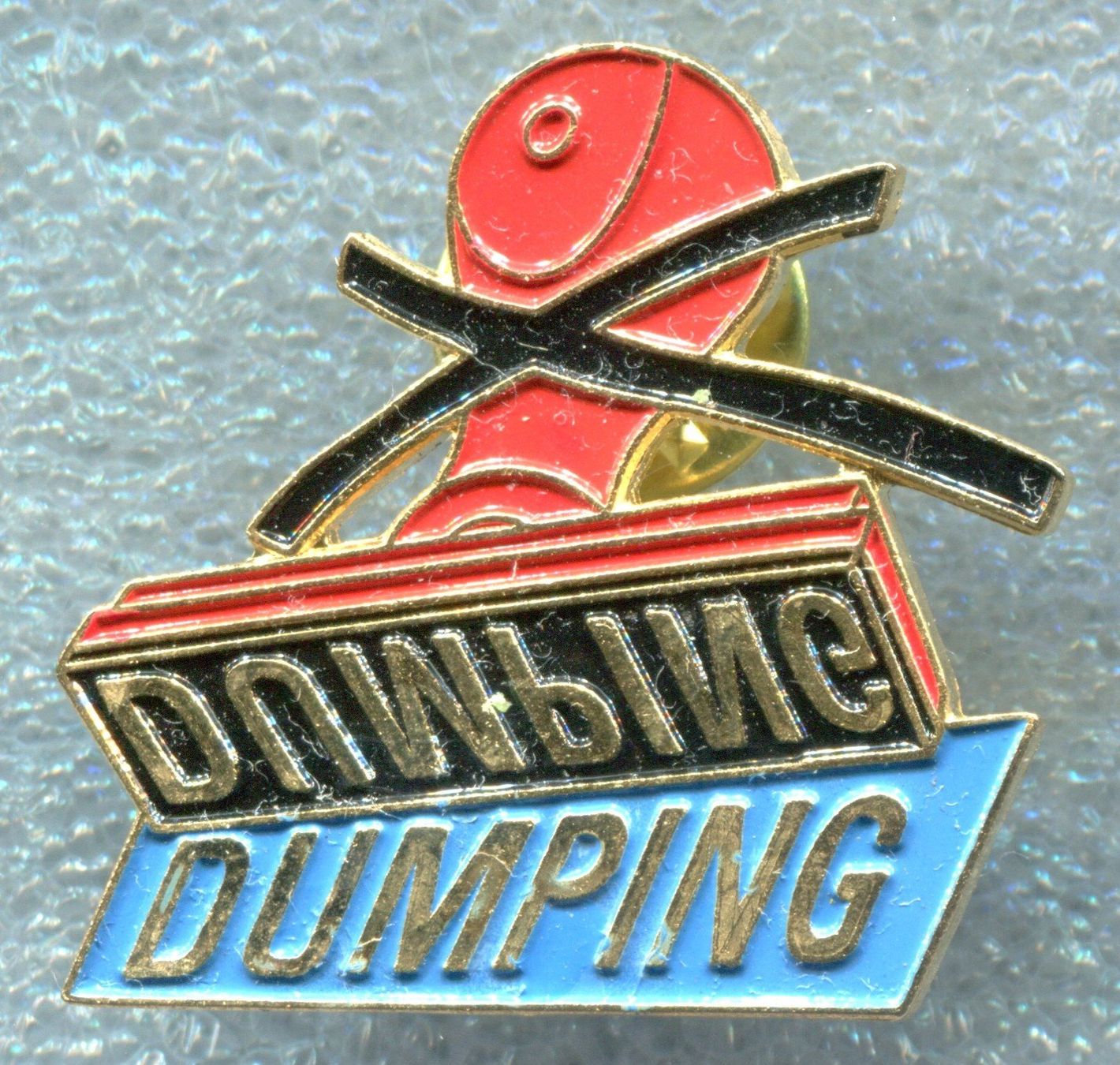 Plaketten & Abzeichen: DUMPING – Gebraucht aus Winterthur von Sammleroase