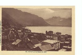 Vevey und Dents du Midi ; Genfersee,  Léman