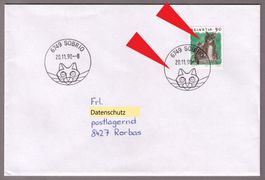 1990_790_2x KATZE !_20.11.90 von 6749 SOBRIO_K 1271_ERSTTAG!
