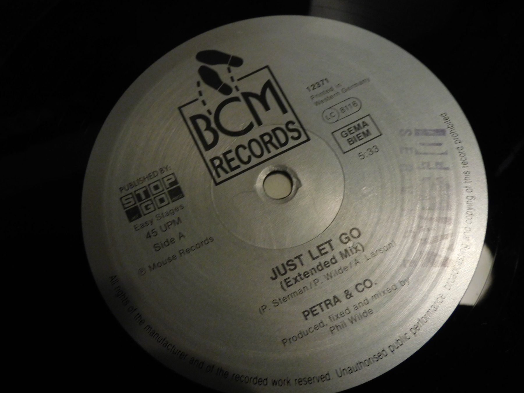 Schallplatten: LP - Schallplatte - Extended Mix - Just let go   - Mix – Gebraucht aus Sursee von 76 4