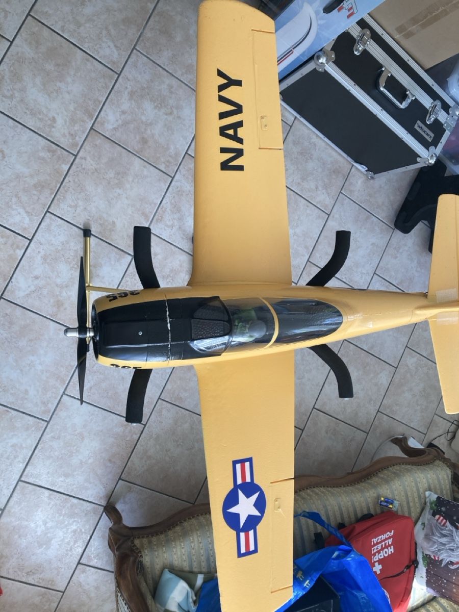 E-Flite Modellismo RC: E-Flite Trojan 1.1m (PNP) – Difettoso da Mellingen venduto da Canti10 1