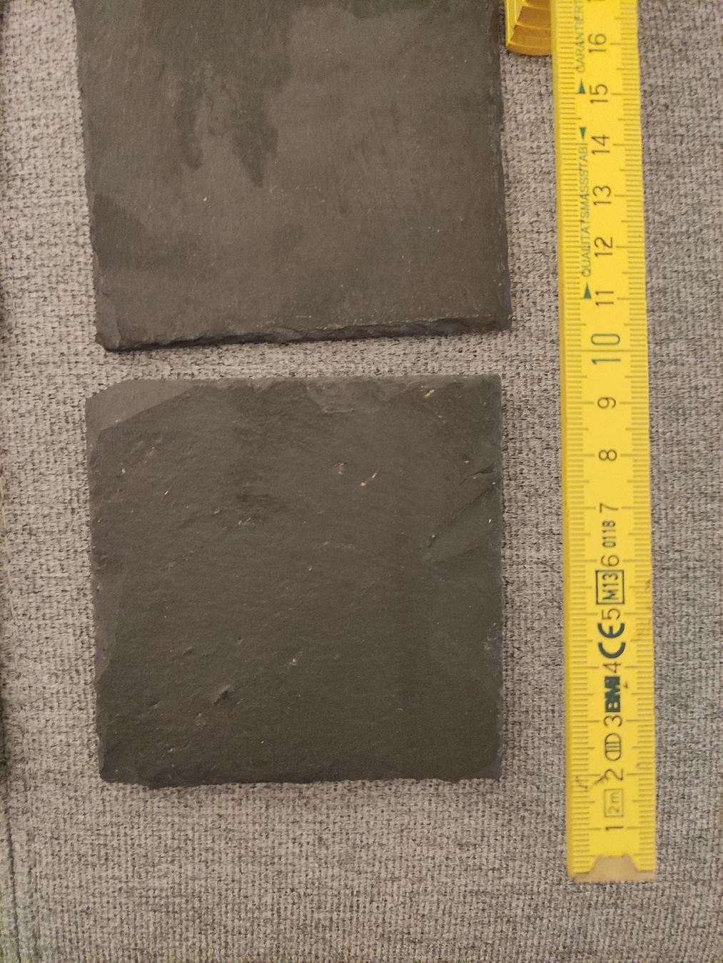 Piatti di portata: 4x kleine Schieferplatten – Usato da Siebnen venduto da Valora23 2