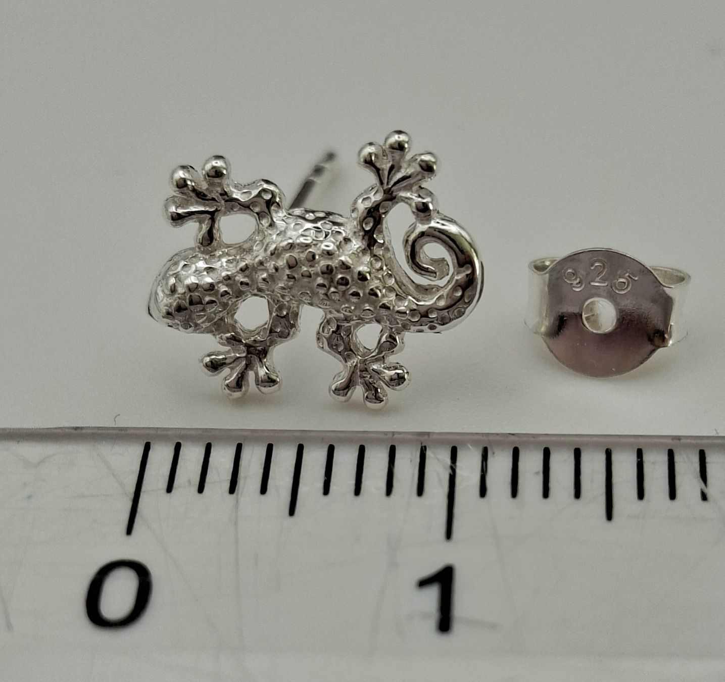 Orecchini pendenti & Orecchini a lobo: Ohrstecker Gecko 925 Silber – Nuovo e nell'imballaggio originale da Kriens venduto da Wolly85 1