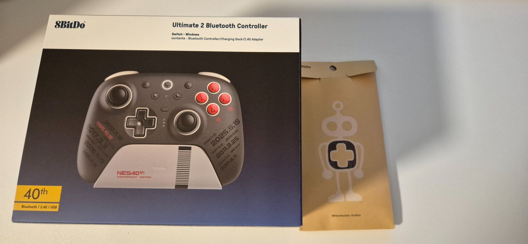 8BitDO Controller: 8BitDo Ultimate Bluetooth Controller NES LIMITED EDITION – Neu und originalverpackt aus Lausen von red_zg77 1