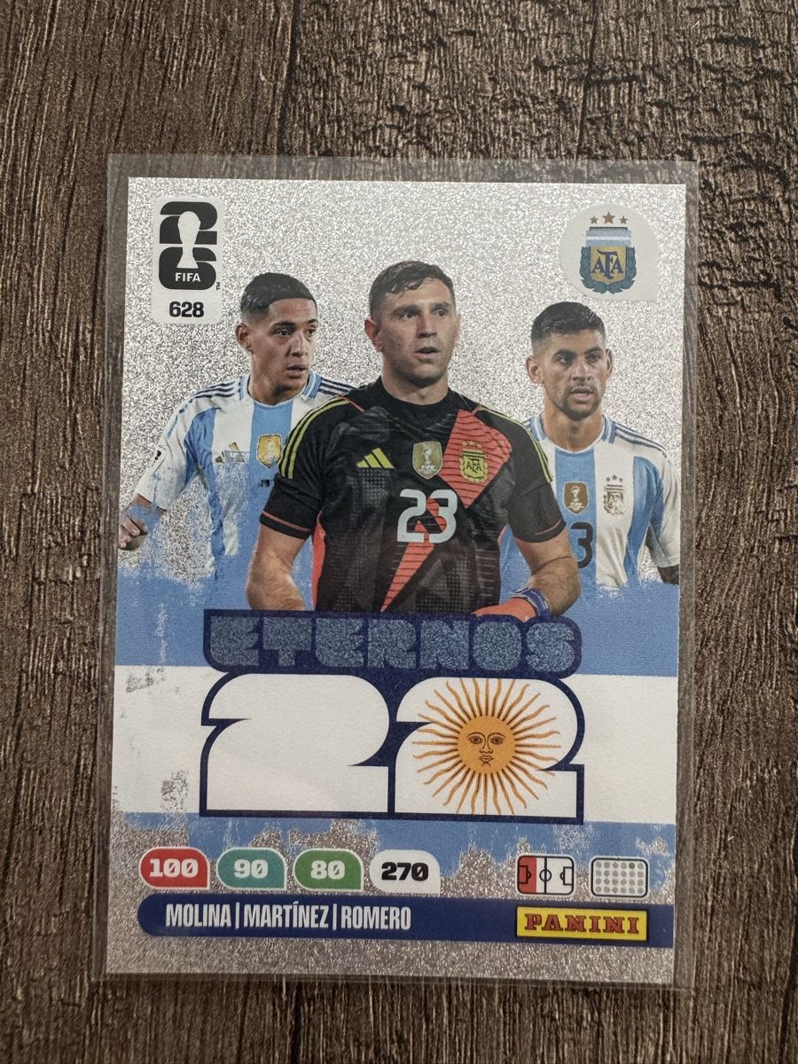 Panini Sammelbilder & Trading cards: ARGENTINA ETERNOS 22 #628 – Gebraucht aus Zollikofen von Bebby12