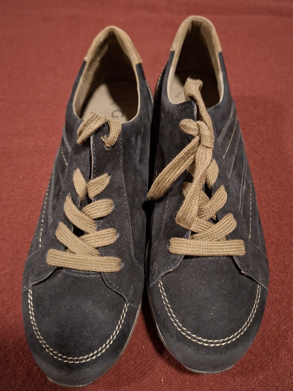 Gabor Scarpe da donna: Gabor Leder Sneaker Neu Gr. 4/37, schwarz  – Nuovo e nell'imballaggio originale da Wolfhalden venduto da Irma-s-best