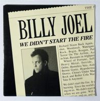 Single: BILLY JOEL - We Didn't Start The Fire (1989)
