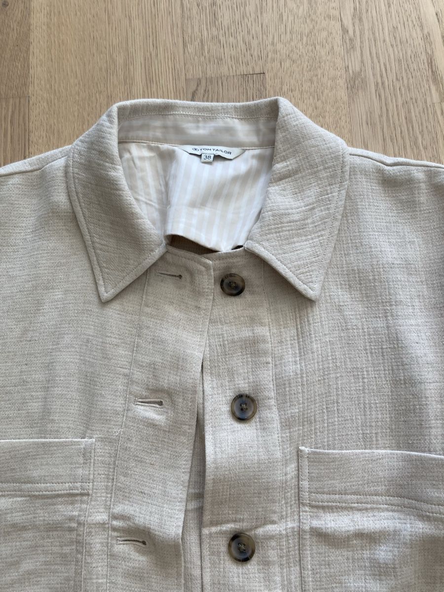 Tom Tailor Giacche: Fabrikneue Tom Tailor Hemdjacke, Gr. 38 – Nuovo e nell'imballaggio originale da Otelfingen venduto da pat_8jmb 2