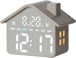 Kinderwecker Haus Nachtlicht digital Kinderzimmer Wecker