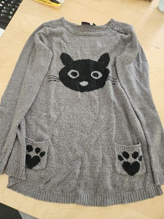 Pull long maternité