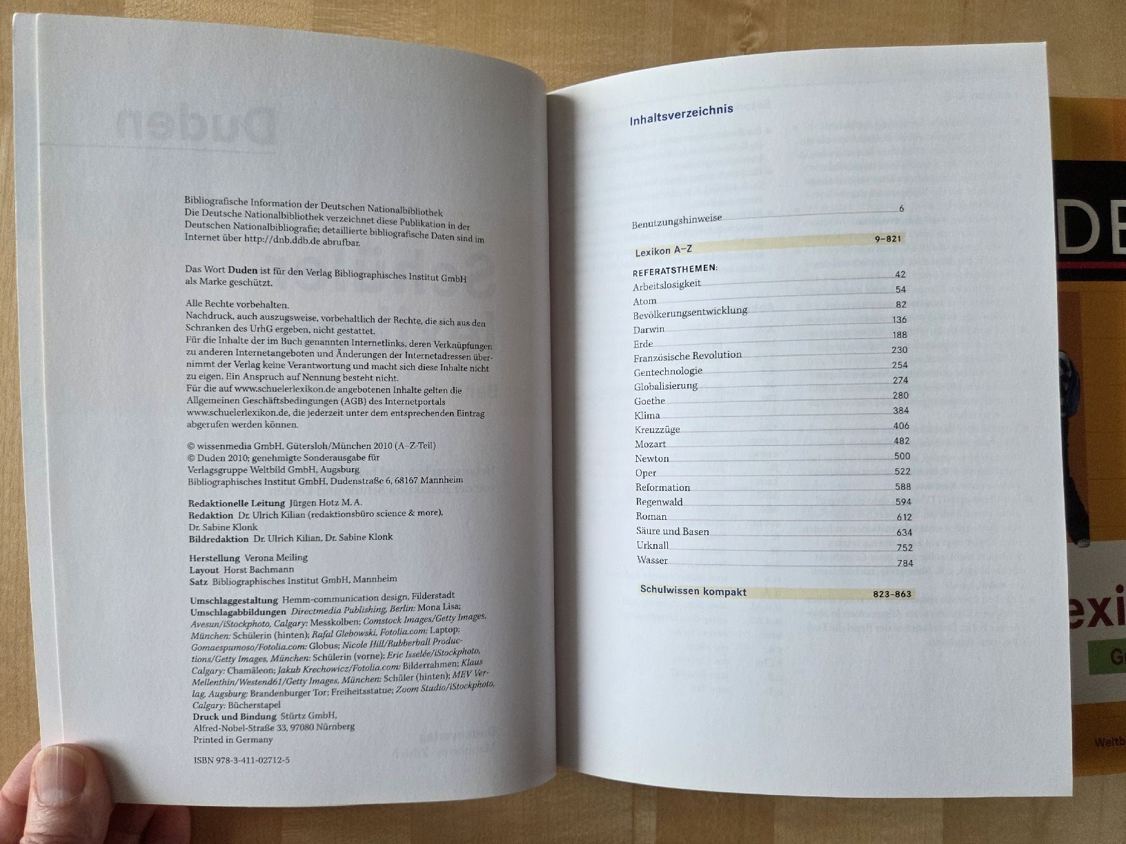 Libri: Duden Schülerlexikon in 3 Bänden – Usato da Zürich venduto da Billy0808 8