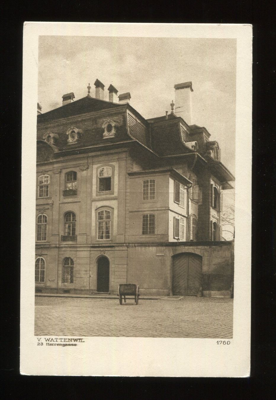 Cartoline postali: Wattenwil, Herrengasse – Usato da Aarau venduto da Elmaar41