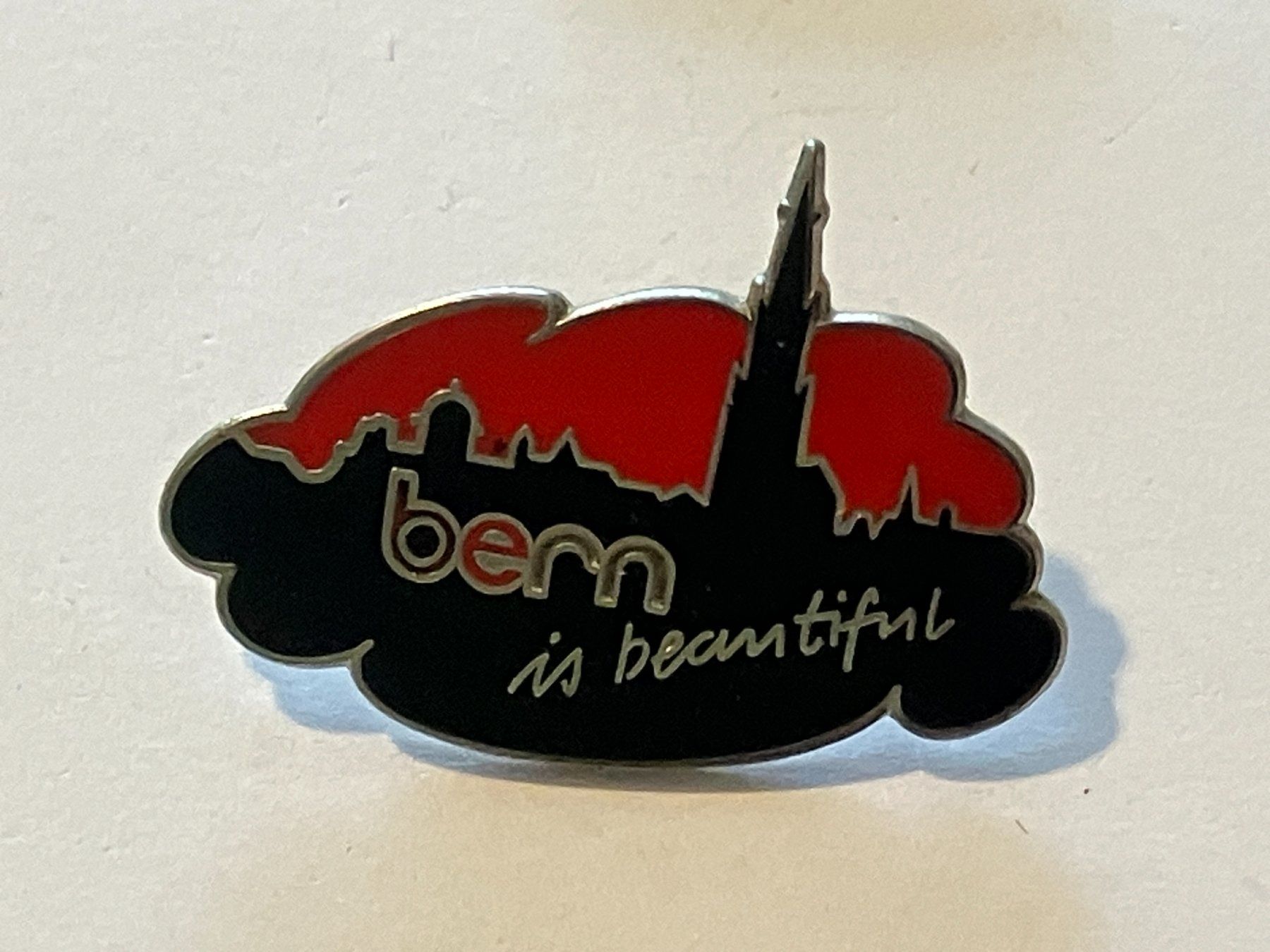 Placchette & Badge: 1 Pin Bern is beautiful – Usato da Basel venduto da djwwpp