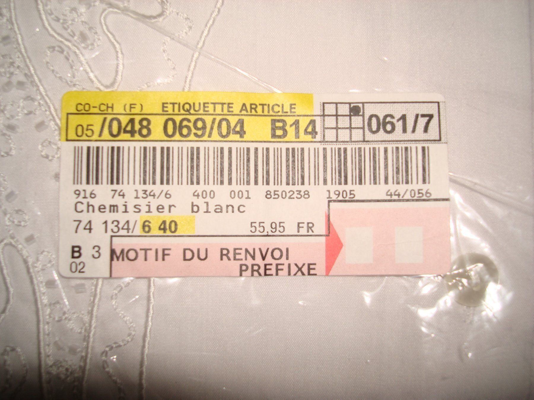 Camicette: très beau chemisier blanc T 40 – Nuovo e nell'imballaggio originale da Chermignon-Bas venduto da mioumiou34 2