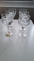 6 NACHTMANN BLEIKRISTALL WEINGLÄSER BAMBERG-16 CM HOCH