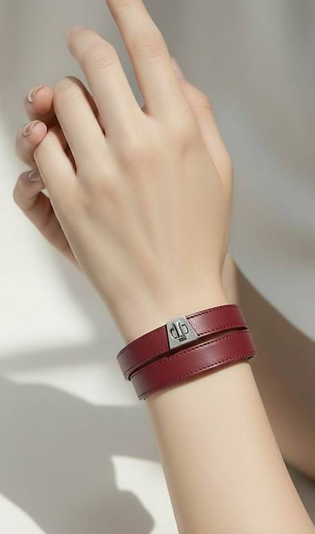 Bracciali & Braccialetti: Lederarmband akris – Nuovo (secondo la descrizione) da Haslen AI venduto da jas_5dv9 1