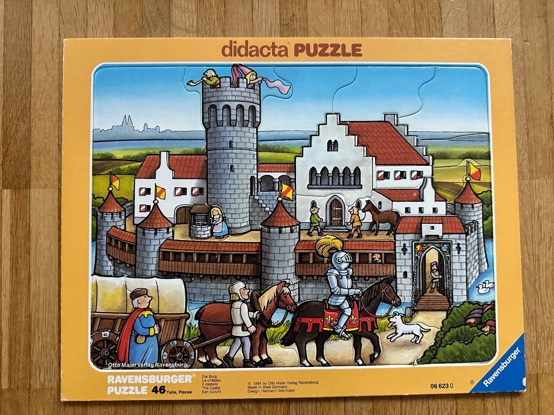 Puzzle: 7 Kinder Puzzles - diverse Motive – Usato da Bülach venduto da Jubet 6