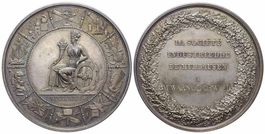 Frankreich, Preismedaille 1825, Mulhausen