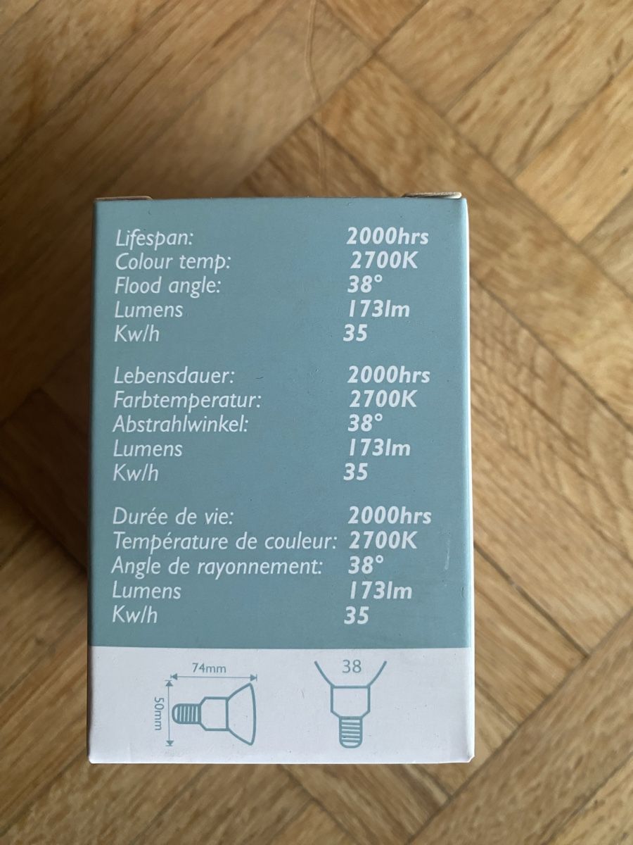 Mathmos Lampade: Mathmos Glühbirnen E14 – Nuovo e nell'imballaggio originale da Hinwil venduto da dodobird96__ 1