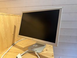 Apple Cinema Display Monitor silber gebraucht Zustand