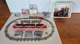 Lego Eisenbahn 12v Zug Set 7745 mit viel extra Zubehör