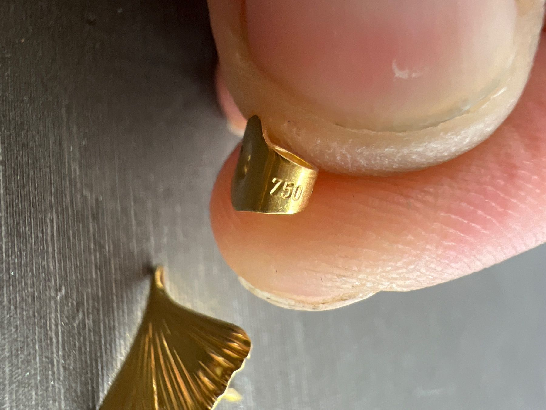 Boucles d'oreille: Ohrstecker 750 Gold – D'occasion à Niederuzwil par leo_8857 3
