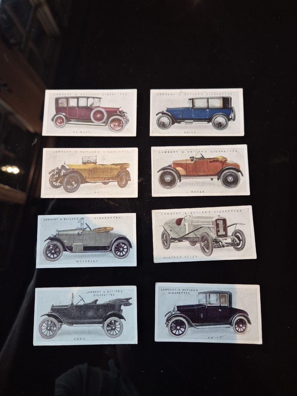 Carte collezionabili: Zigarettenbilder Autos lot 4 – Usato da Hofstetten BE venduto da hillhood