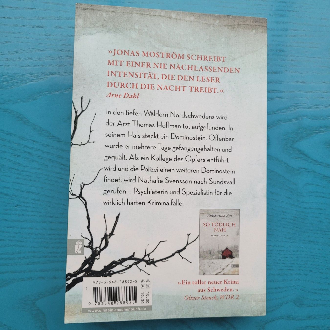 Libri: Jonas Moström - Domino-Tod – Nuovo (secondo la descrizione) da SCHÜBELBACH venduto da CoKaHa 1