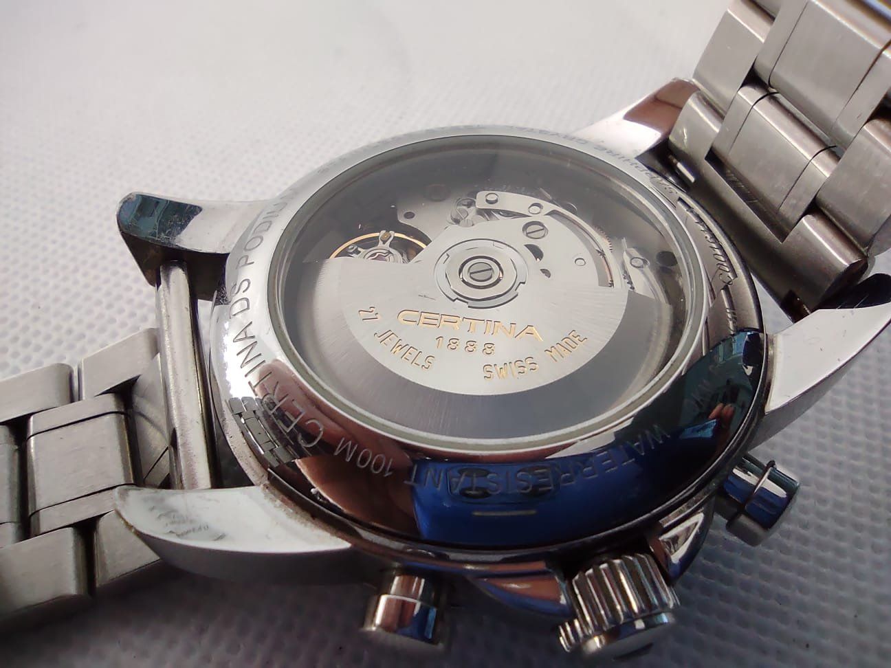 Certina Orologi: CERTINA DS Podium Automatic Chronograph  Valgranges A.07.211 – Usato da Lauerz venduto da oberwilbeizug 6