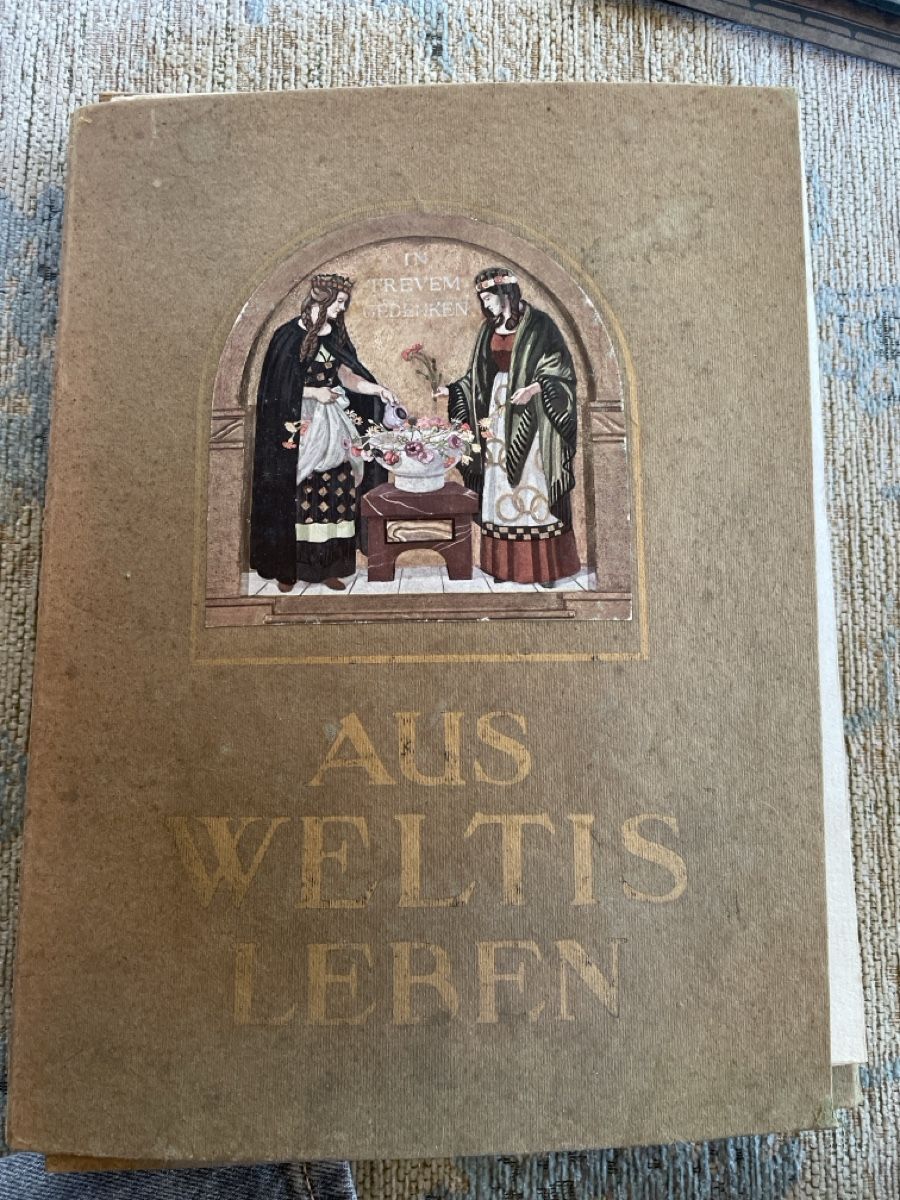 Album: Antike Kunstmappe Albert Welti von 1912 – Usato da Freidorf TG venduto da ibipatria