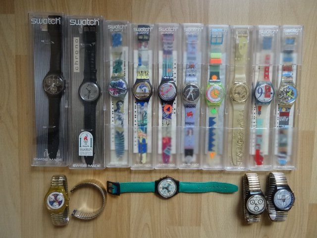 Swatch Uhren: Swatch Swatchuhren 14 Stück – Neu (gemäss Beschreibung) aus Bazenheid von Aebi55