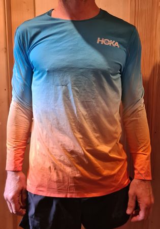 Tee-shirt manches longues light, Hoka, taille M
