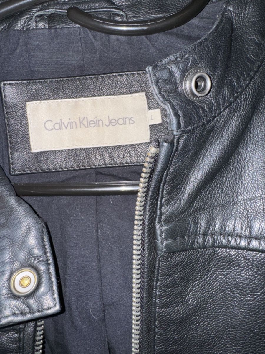 Calvin Klein Giacche: Calvin Klein Lederjacke Grösse.L – Usato da Aristau venduto da Evelinik