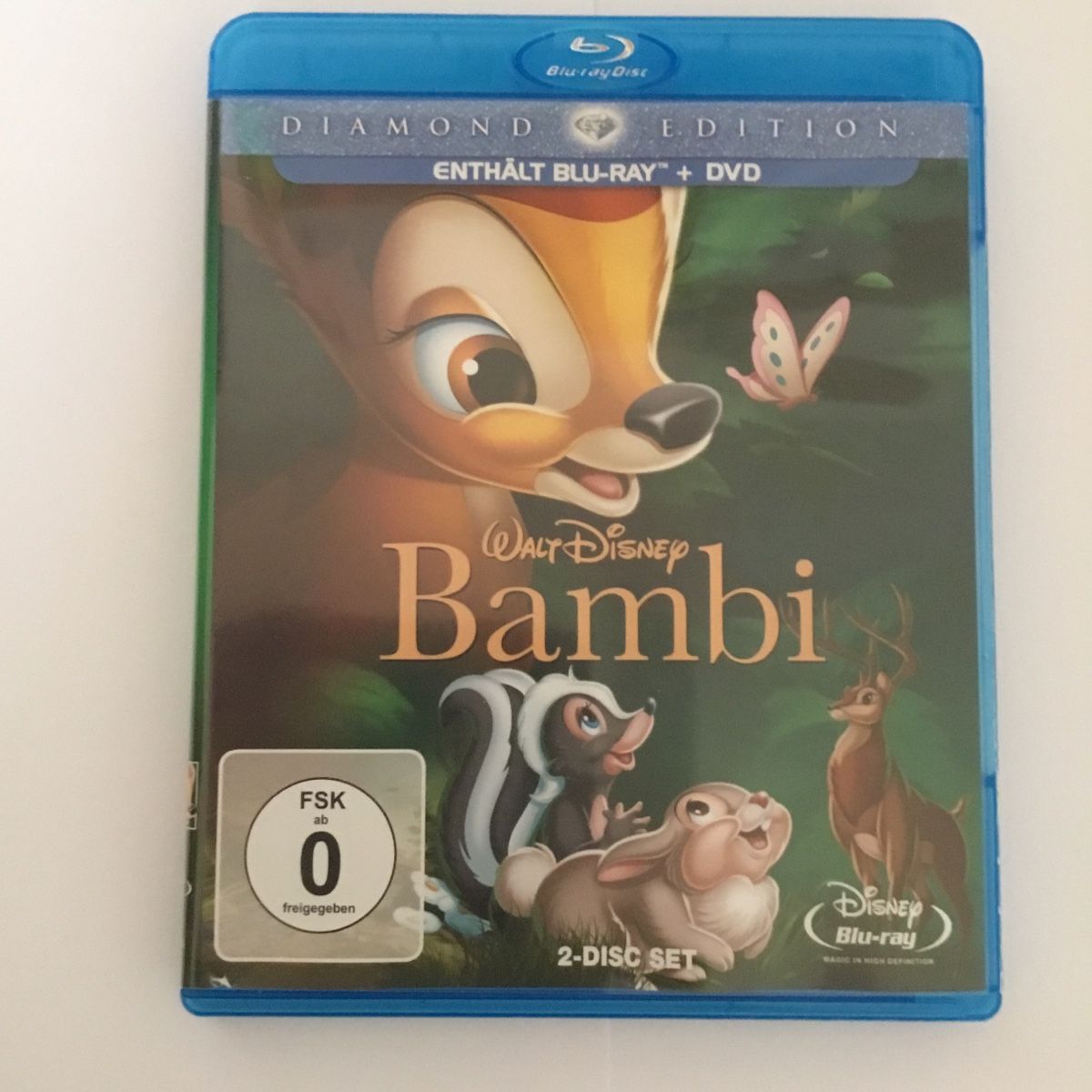 Tutti i DVDs: Bambi Blu Ray + Dvd 2 Disc – Nuovo (secondo la descrizione) da Blauen venduto da berlingo65