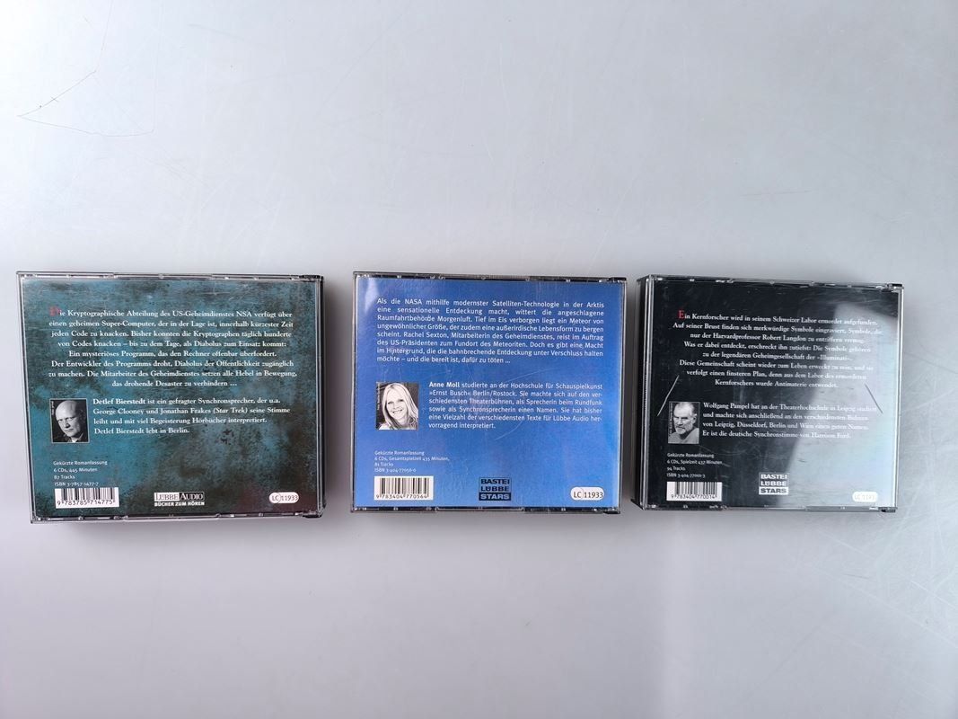 Hörbücher: DAN BROWN Hörbücher Set Lot – Gebraucht aus Rüti ZH von Restwert_Rueti_ZH 1