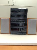 JVC HiFi-Anlage-CD-Player, Kassette, Radio, MX-S6(em344)