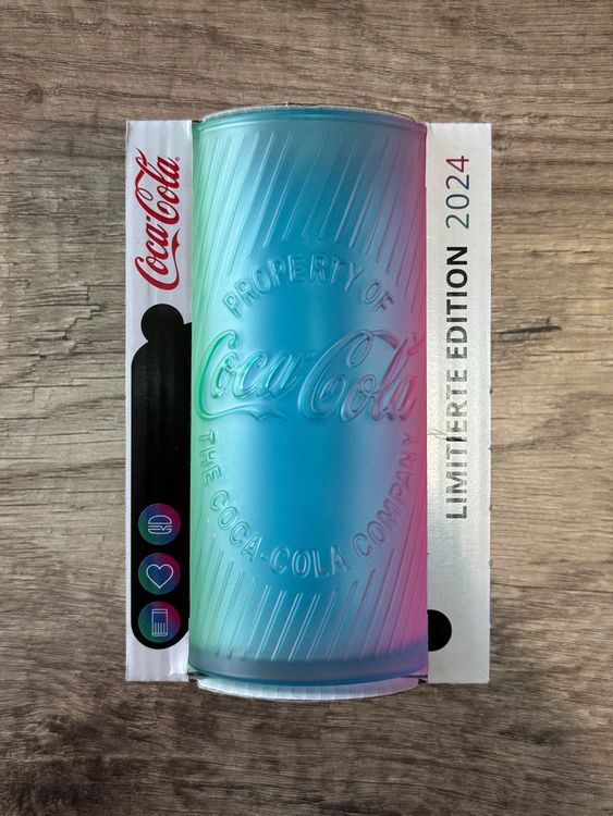 McDonalds Cocacola Glas 2024 Regenbogen Kaufen auf Ricardo