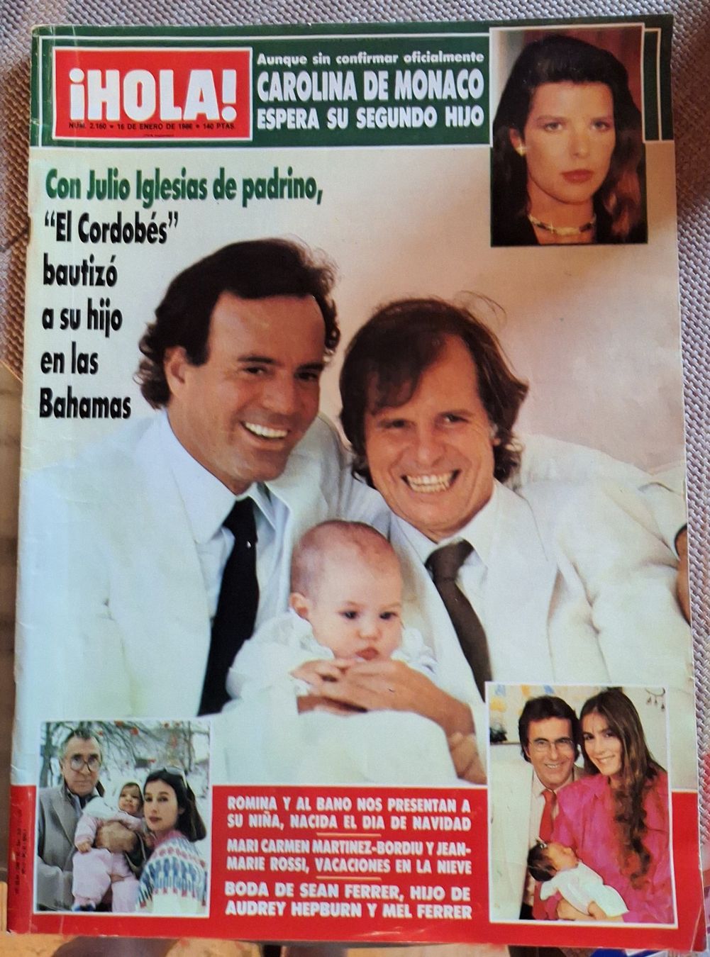 Revues & Magazines: HOLA - Januar 1986 – D'occasion à Grabserberg par Sahara947