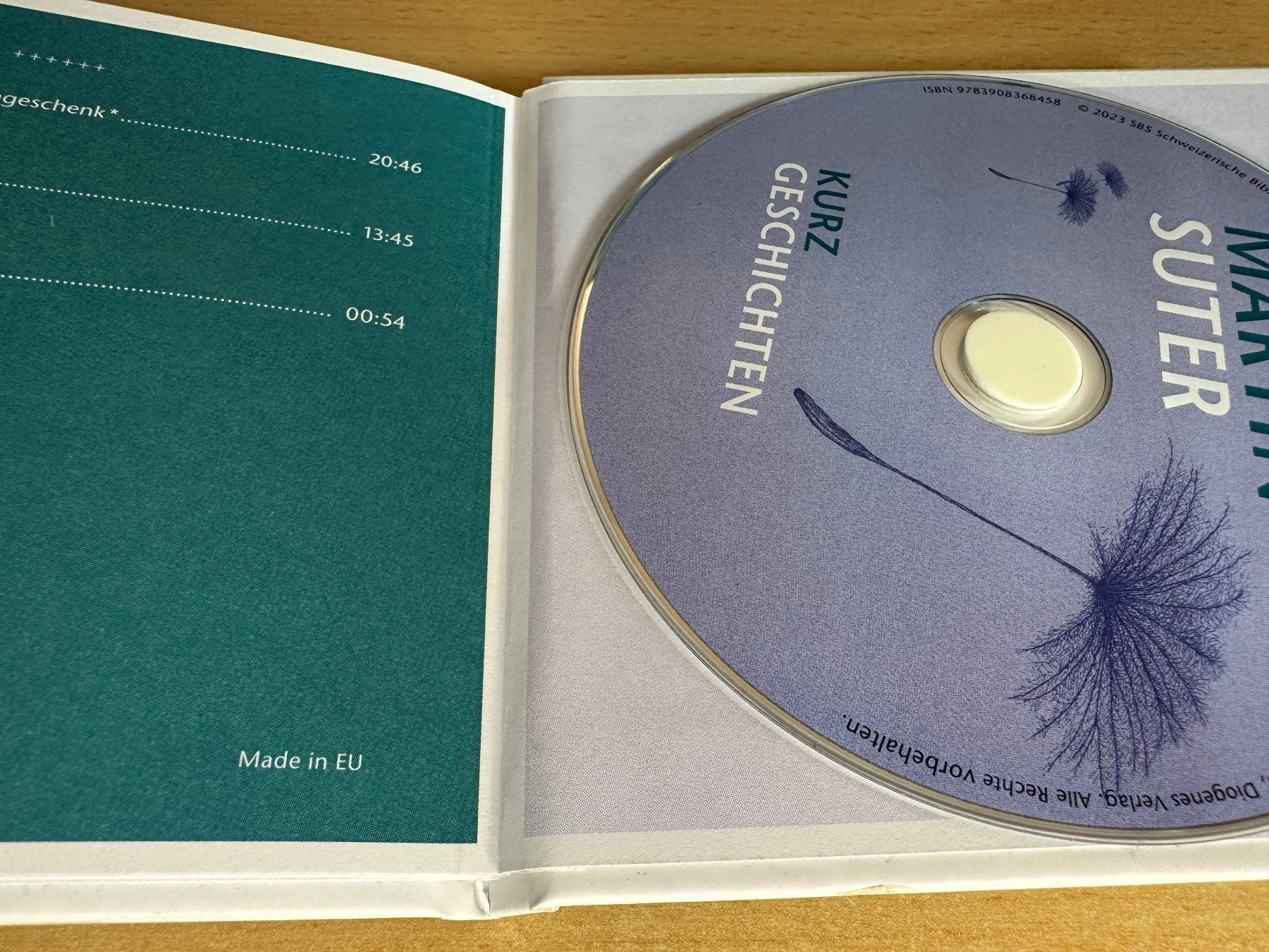 Audiolibri: Martin Suter - Kurz Geschichten – Usato da Rikon im Tösstal venduto da Alpenmutz 2