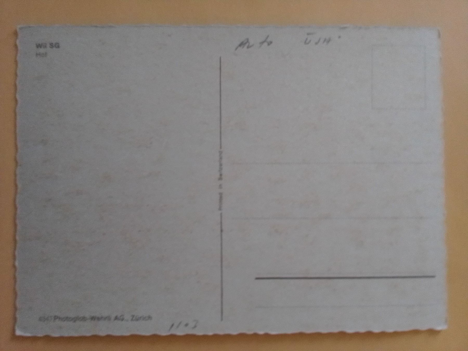 Cartoline postali: Wil SG Stadtpartie Hof Oldtimer – Usato da Küttigen venduto da Melisch1000 1