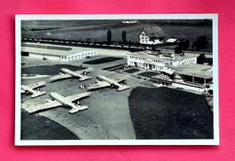 Zürich - Airport - Stationsgebäude SWISSAIR - Fliegerkarte