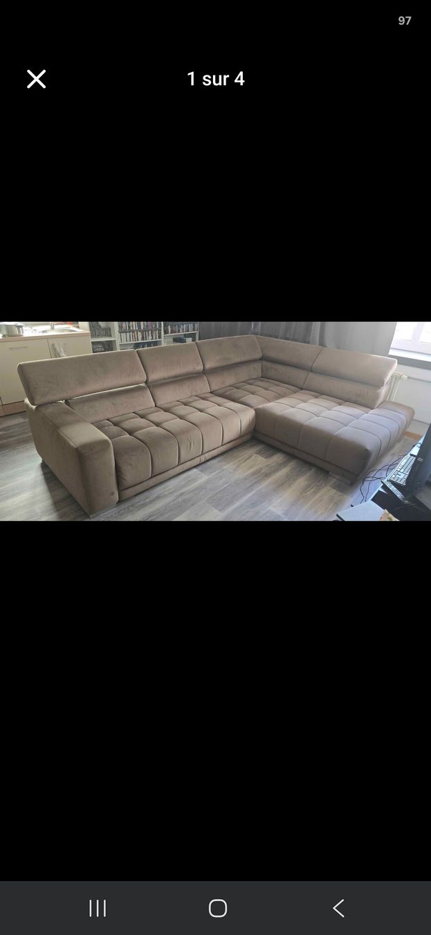 Pfister Divani: Eckosofa Pfister – Usato da Le Noirmont venduto da desoto55