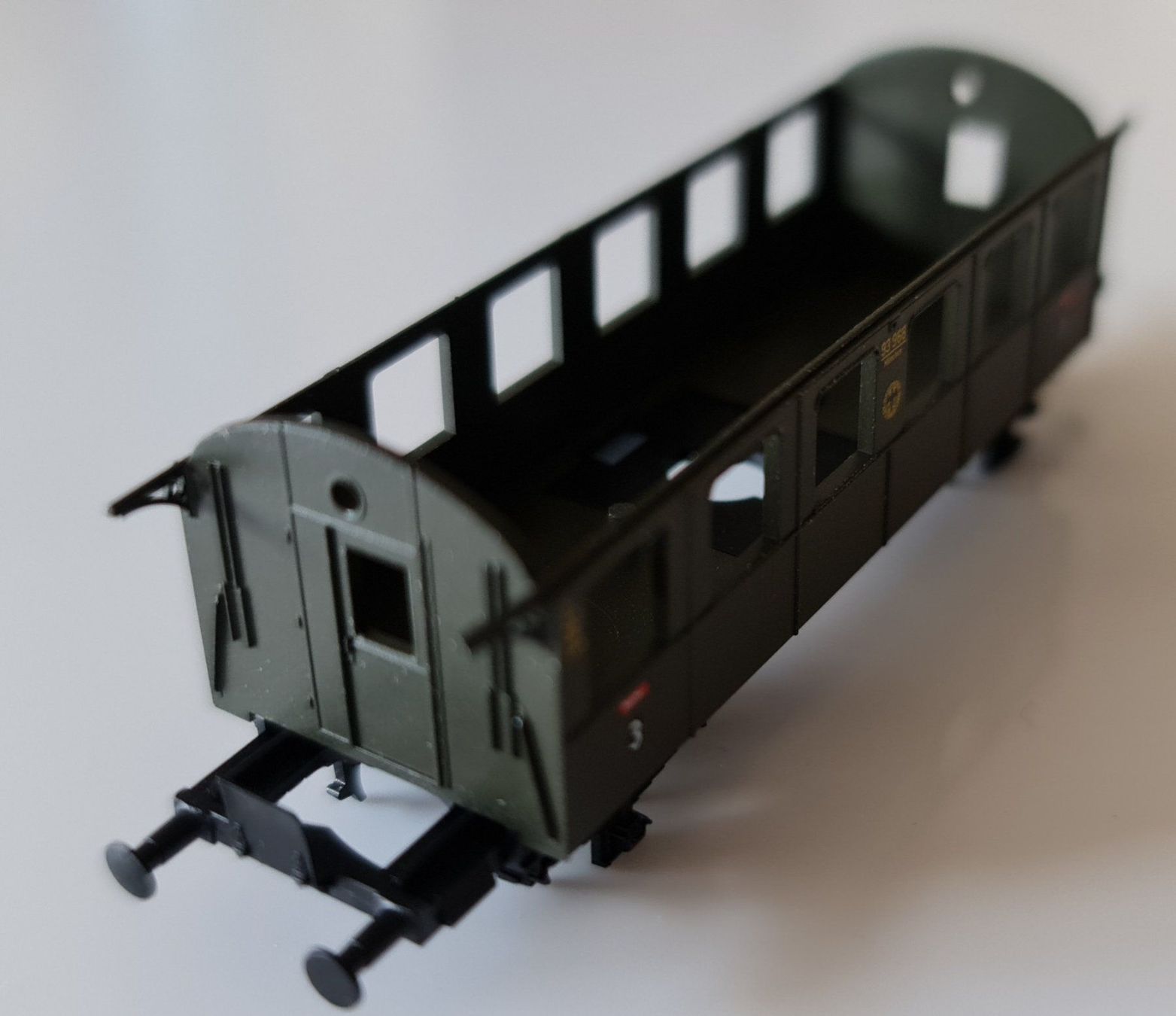 Fleischmann Modelleisenbahnen: Fleischmann DR Wagen Gehäuse 3.Klasse N – Neu (gemäss Beschreibung) aus Pfungen von Fastback66 1