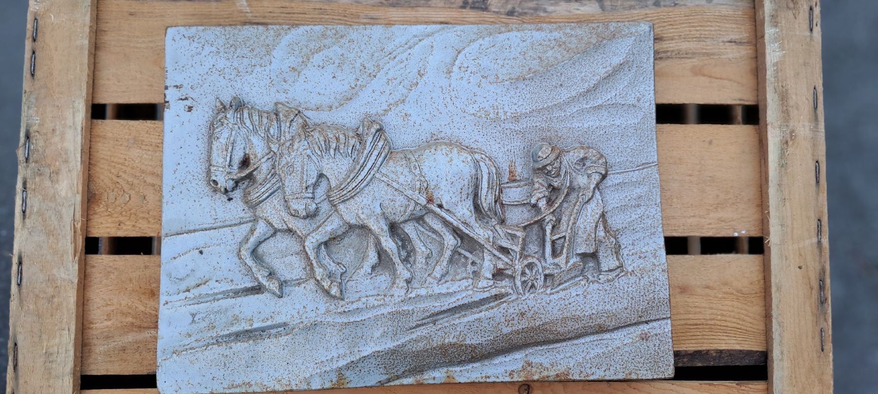 Foto & Immagini: Wandrelief aus Gusseisen – Usato da Rheineck venduto da einstein12