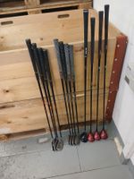 12 Golfschläger YAMAHA, CALLAWAY, TOUR FLEX UND GOLF PRIDE
